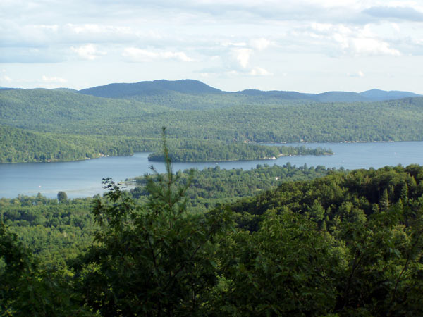 Schroon Lake from Mount Severance